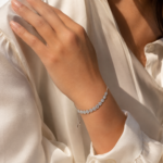 Radiant Pavé Disc Bracelet – Elegant Sparkle for Every Moment - Image 5