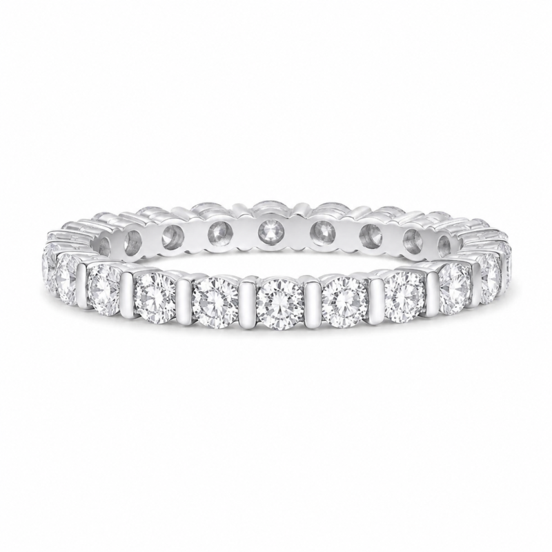 Radiant Eternity Band Ring