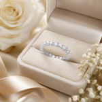 Radiant Eternity Band Ring - Image 6
