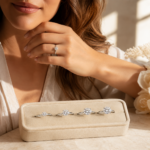 Classic Six-Prong Moissanite Ring Set – 1ct to 5ct - Image 2