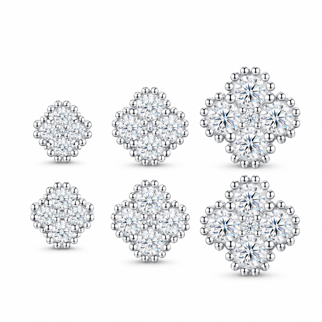 ChatGPT Image 2026年6月9日 18_25_47 (2) Set Round Stud Moissanite Jewelry set - E17494-SETS – Image 1