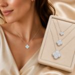 Round Moissanite Pendant Necklace Set – 2.5mm, 3.0mm & 3.5mm - Image 2
