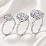 Round Moissanite Ring Set – 2.5mm, 3.0mm & 3.5mm - Image 3