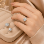 Round Moissanite Ring Set – 2.5mm, 3.0mm & 3.5mm - Image 5