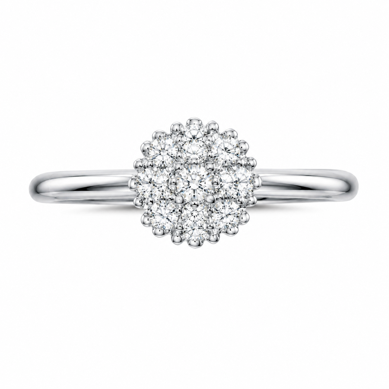 ChatGPT Image 2026年6月9日 20_14_46 (2) Clover Flower Moissanite Ring in 925 Sterling Silver - Image 1