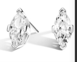 Marquise 0.4CT Moissanite Earrings – JE002