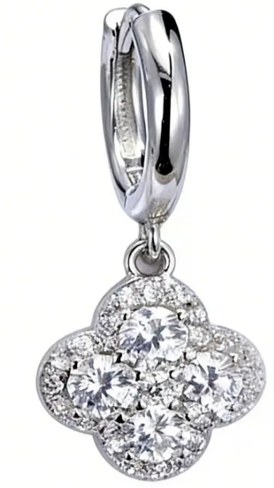 Rain Drop Moissanite Earrings – JE068
