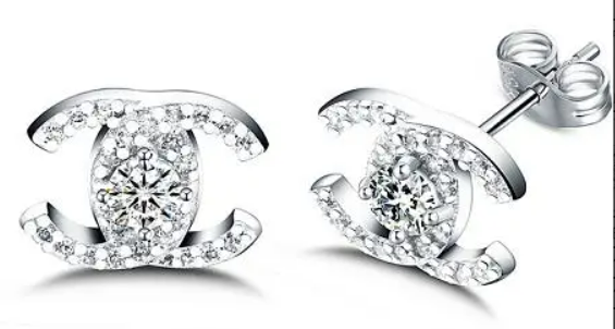 Chic Clover 0.1CT+0.1CT Moissanite Earrings – ME029