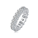 Goddess Luo Ring – White Gold Plated
