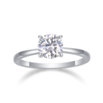 Vow 2 Carat Ring – White Gold Plated