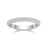 Mr. Right Ring – White Gold Plated