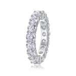 Starlight Ring – White Gold Plated