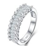 White Gold Plated Sparkling Ring – R17112