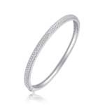 Monologue Bracelet – White Gold Plated