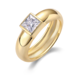 18K Gold Plated Sparkling Ring