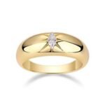 18K Gold Plated Sparkling Ring
