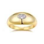 18K Gold Plated Sparkling Ring