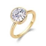 18K Gold Plated Sparkling Ring