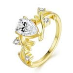 18K Gold Plated Sparkling Ring