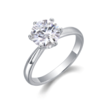 Classic Six-Prong Moissanite Ring – SR9094-11A204