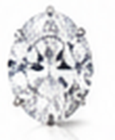 Oval moissanite ring shape for her