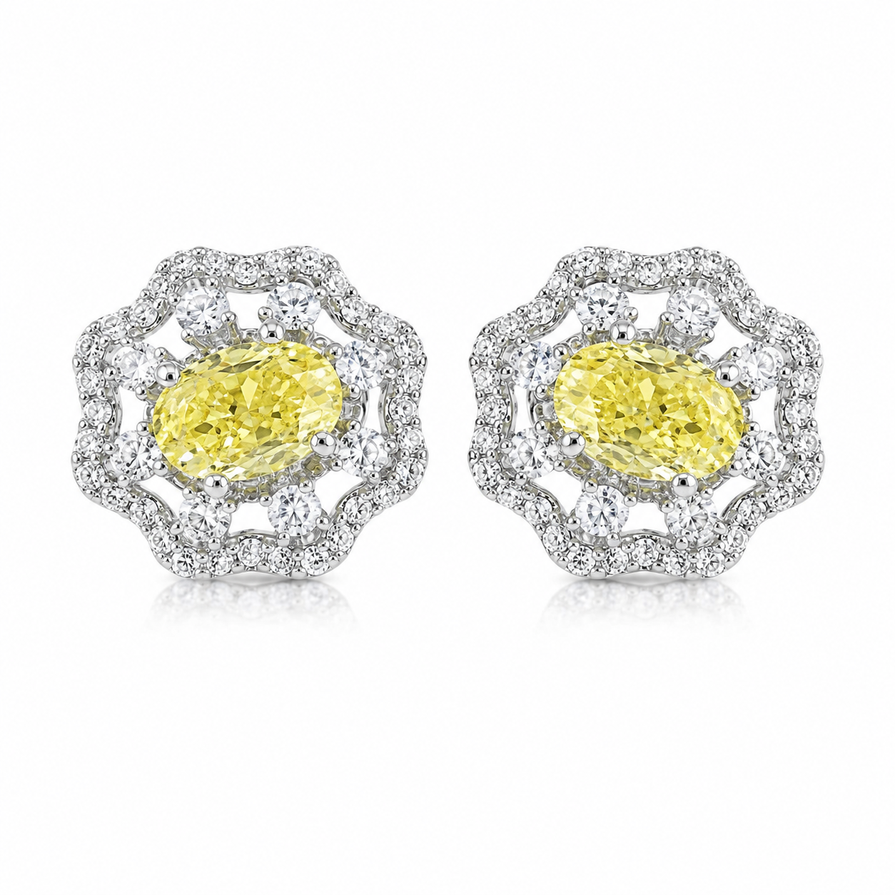 1 (9) Multicolor Drop Earrings - CE013 - Image 1