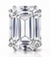 Emerald cut moissanite ring shape for her