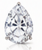 Pear moissanite ring shape for her