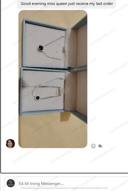 Real customer jewelry case from Sunshine Jewelry Facebook page 9