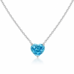 Emerald Radiance Emerald-Cut Halo Pendant Necklace - CP066