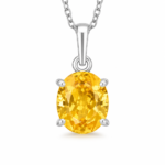 Golden Daisy Floral Cluster Pendant Necklace - CP072