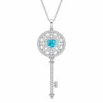 Golden Glow Oval-Cut Solitaire Pendant Necklace - CP087