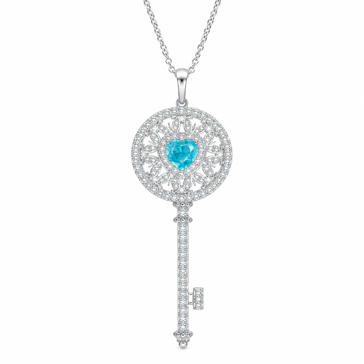 CP087 Golden Glow Oval-Cut Solitaire Pendant Necklace - CP087 - Image 1