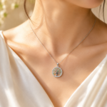 Tree of Life Moissanite Pendant Necklace - Image 2