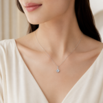Forever Connected Moissanite Pendant Necklace - Image 2
