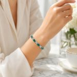 Emerald Green Tennis Bracelet - CS013 – Image 5