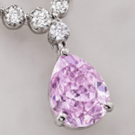 Ruby Red Pendant Necklace - CP113 - Image 3