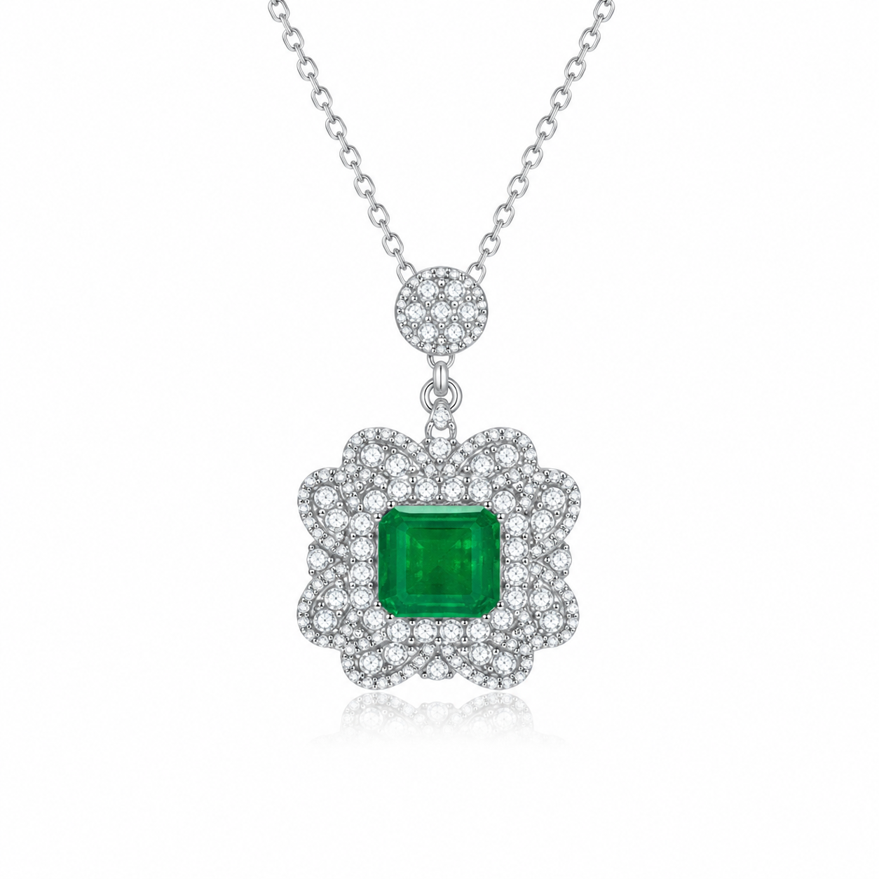 ChatGPT Image 2026年7月8日 20_41_51 (2) Emerald Green Pendant Necklace - CP106 - Image 1