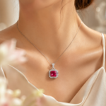 Multicolor Pendant Necklace - CP107 - Image 2