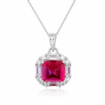 Multicolor Pendant Necklace - CP107