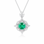 Multicolor Pendant Necklace - CP108