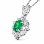 Multicolor Pendant Necklace - CP108 - Image 3