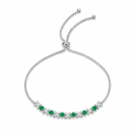 Near & Dear Clover S925 Sterling Silver Bracelet