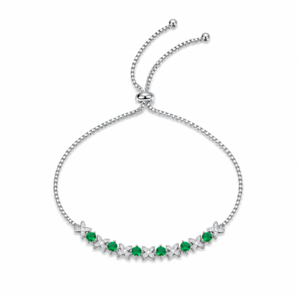 Near & Dear Clover S925 Sterling Silver Bracelet
