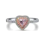 6 x 6 mm Center-Stone Moissanite Ring - MS0943