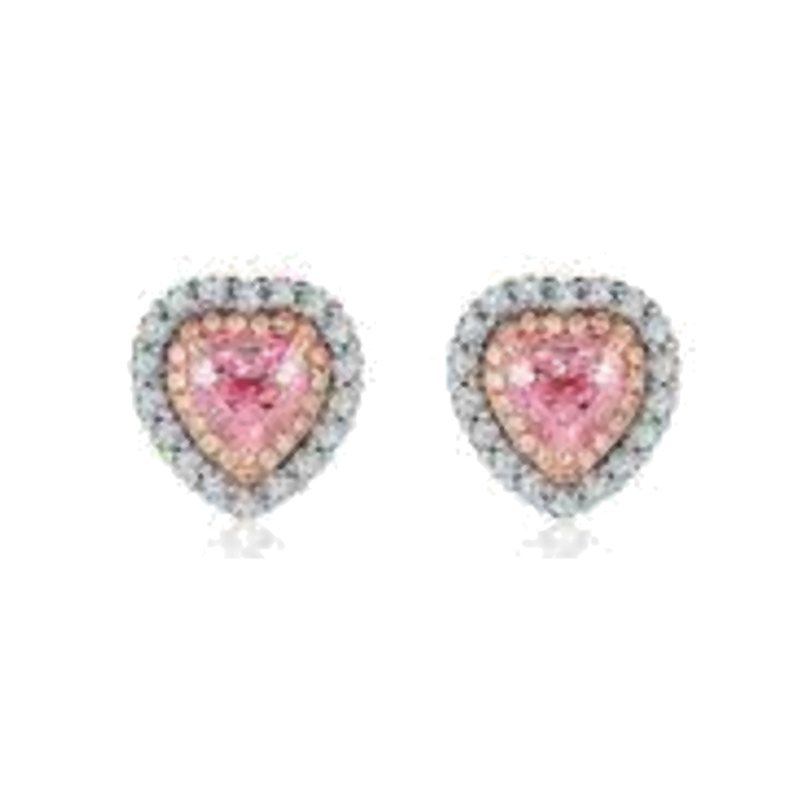 6 x 6 mm Center-Stone Moissanite Stud Earrings - MS0944