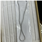 S925 Sterling Silver Twisted Rope Chain Necklace